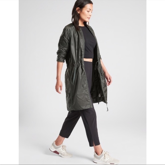 ATHLETA Summit PrimaLoft Shell Parka Black NWT - Picture 2 of 8